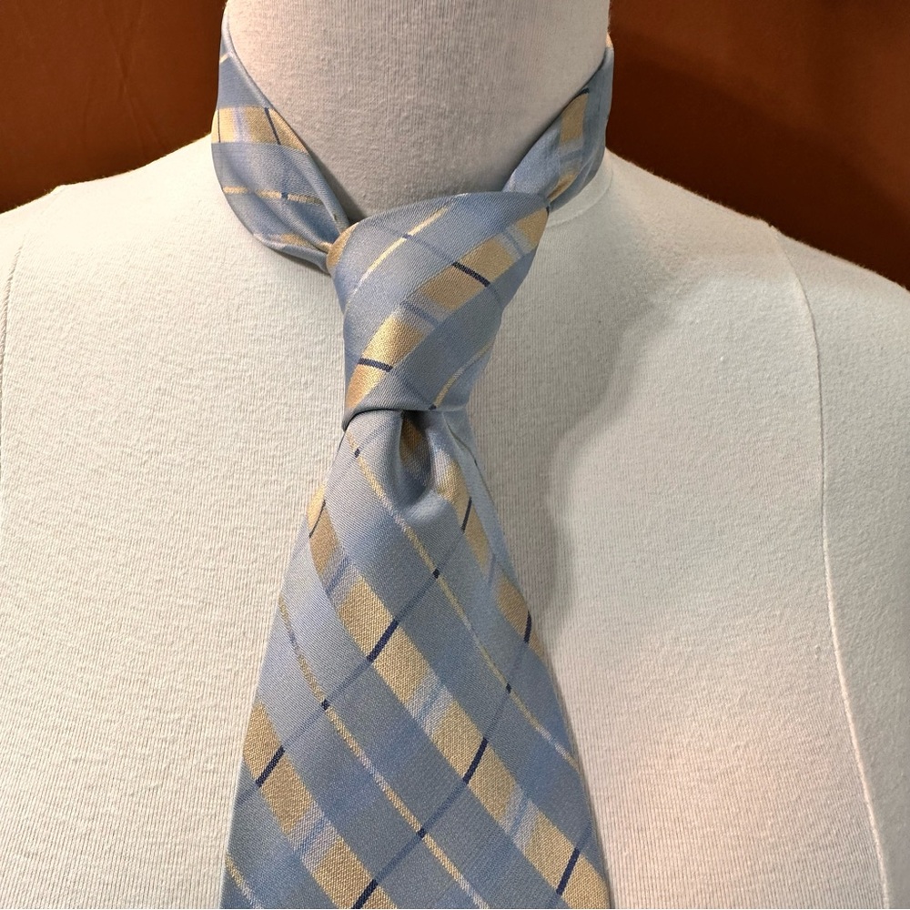 Laura Benon Italy Mode Silk Men's Tie Handmade Multicolor Office Necktie Cravat